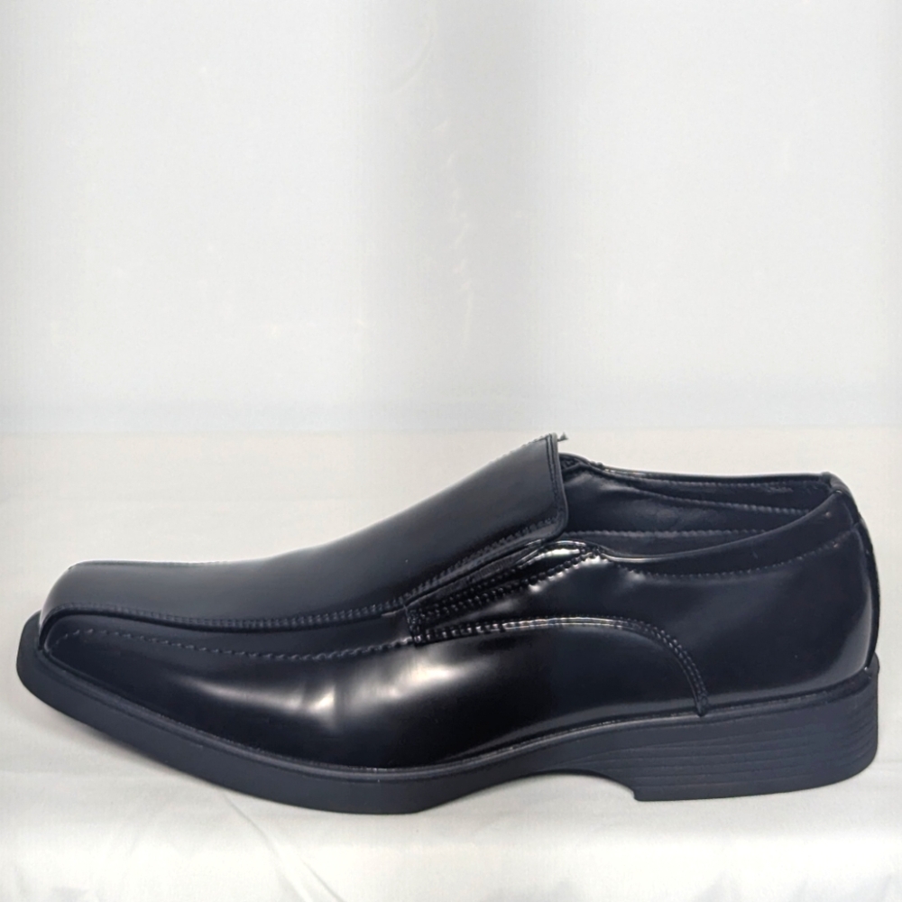 NEW Bruno Marc Mens Patent Leather Cambridge Dress Shoe sz 11 black